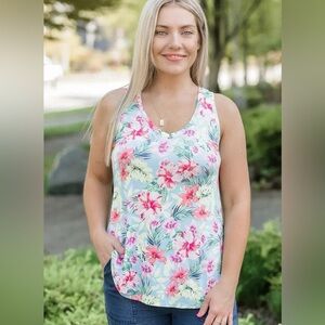Floral Tank Top
